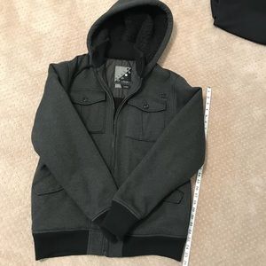 Men’s Billabong sherpa lines coat size L